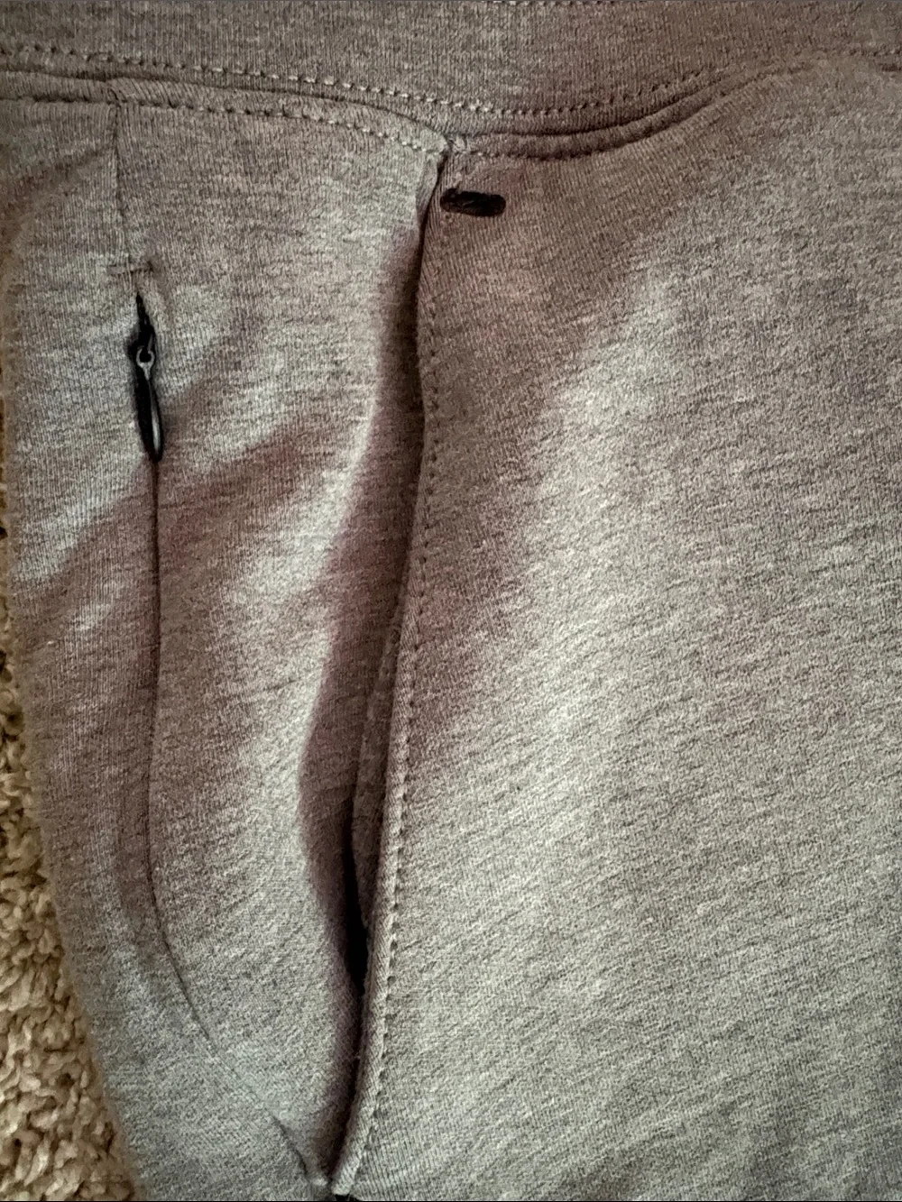GAP Men's Gray Athletic Drawstring Shorts